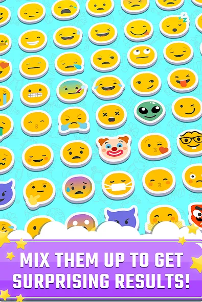 Скачать взлом Match The Emoji: Combine All (Мэтч Зэ Имоджи)  [МОД Меню] — полная версия apk на Андроид screen 3
