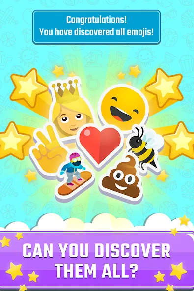 Скачать взлом Match The Emoji: Combine All (Мэтч Зэ Имоджи)  [МОД Меню] — полная версия apk на Андроид screen 4