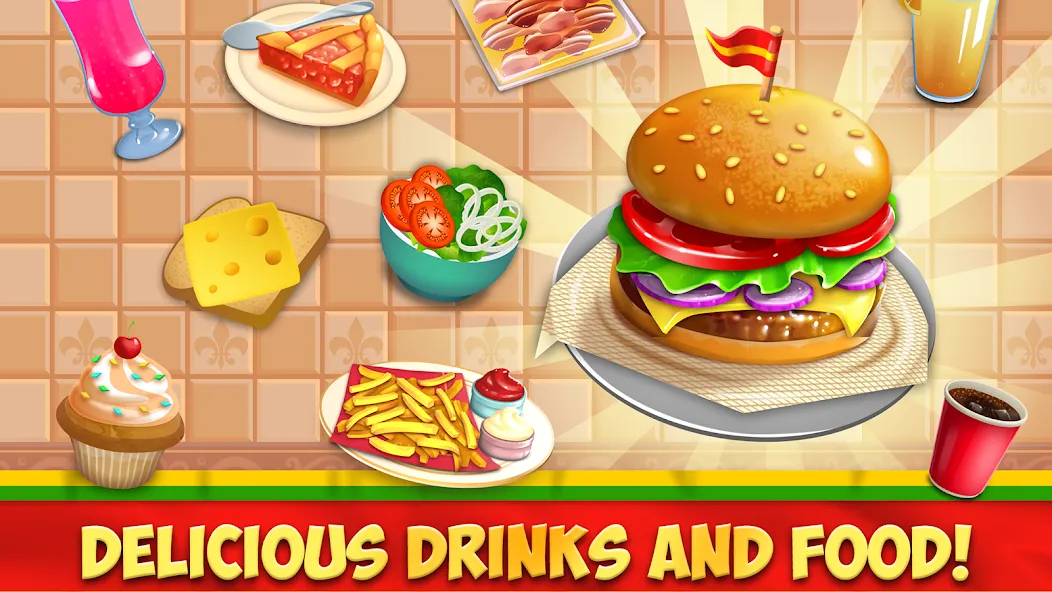 Скачать взлом My Burger Shop 2: Food Game (Мой Бургер Шоп 2)  [МОД Бесконечные деньги] — стабильная версия apk на Андроид screen 3