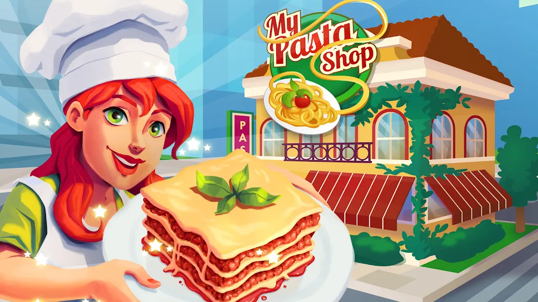 Взломанная My Pasta Shop: Cooking Game (Мой Паста Шоп)  [МОД Unlocked] — полная версия apk на Андроид screen 5