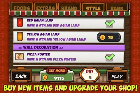 Скачать взлом My Pizza Shop: Management Game  [МОД Все открыто] — стабильная версия apk на Андроид screen 2