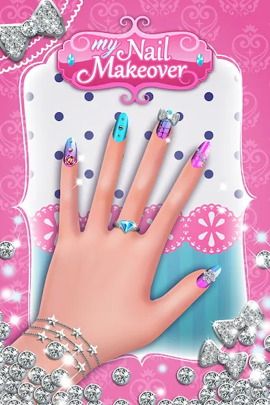 Взлом My Nail Makeover: Nail Salon (Моя маникюрная переменка)  [МОД Все открыто] — полная версия apk на Андроид screen 1