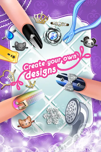 Взлом My Nail Makeover: Nail Salon (Моя маникюрная переменка)  [МОД Все открыто] — полная версия apk на Андроид screen 3