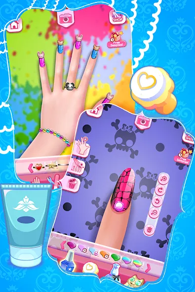 Взлом My Nail Makeover: Nail Salon (Моя маникюрная переменка)  [МОД Все открыто] — полная версия apk на Андроид screen 4