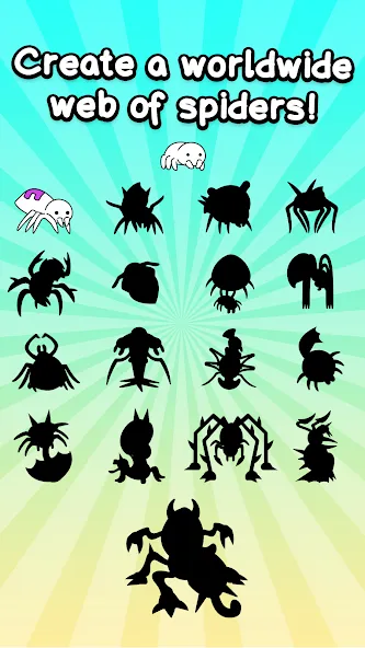 Скачать взломанную Spider Evolution: Idle Game (Спайдер Эволюшн)  [МОД Menu] — последняя версия apk на Андроид screen 4