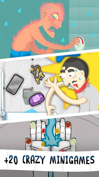 Взломанная Toilet Time: Fun Mini Games (Туалетное время)  [МОД Mega Pack] — полная версия apk на Андроид screen 3