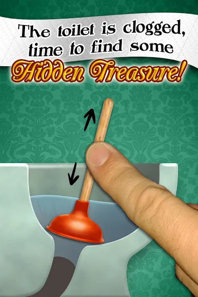 Взлом Toilet Treasures: WC Simulator (Труалет Трежерс)  [МОД Бесконечные монеты] — последняя версия apk на Андроид screen 1