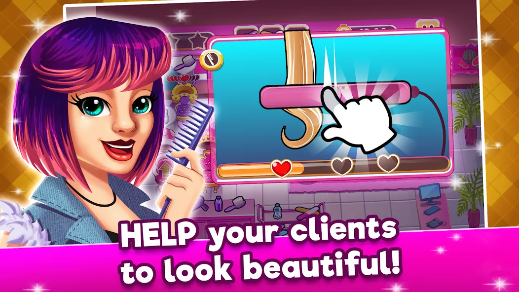 Скачать взломанную Beauty Salon: Parlour Game (Бьютисэлон)  [МОД Все открыто] — полная версия apk на Андроид screen 3