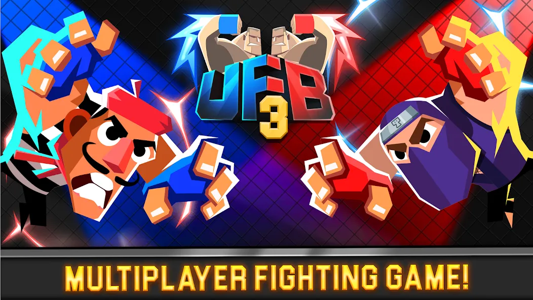 Взлом UFB 3: MMA Fighting Game (УФБ 3)  [МОД Меню] — полная версия apk на Андроид screen 1