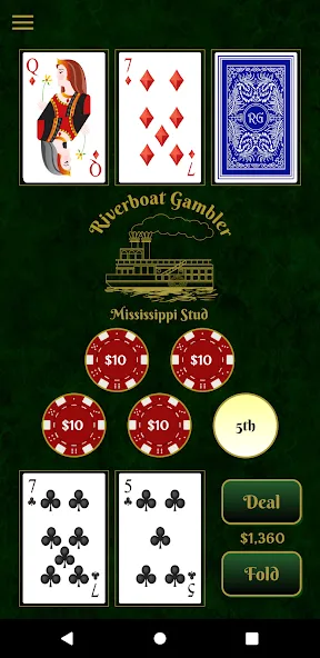 Взломанная Riverboat Gambler (Ривербоат Гэмблер)  [МОД Menu] — последняя версия apk на Андроид screen 2