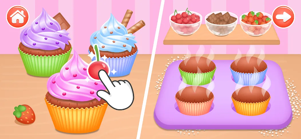 Скачать взлом Kids Cooking Games 2+ Year Old  [МОД Бесконечные деньги] — последняя версия apk на Андроид screen 3