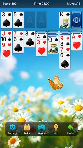 Взломанная Solitaire  [МОД Unlimited Money] — стабильная версия apk на Андроид screen 2