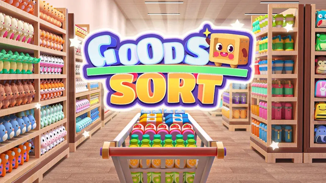 Скачать взлом Goods Sort™ — Sorting Games (Гудз Сорт)  [МОД Menu] — полная версия apk на Андроид screen 1