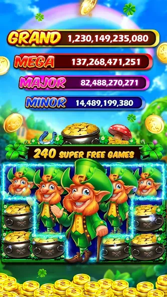 Взломанная Clubillion Vegas Casino Slots (Клабиллион Вегас Казино Слотс)  [МОД Бесконечные монеты] — полная версия apk на Андроид screen 1