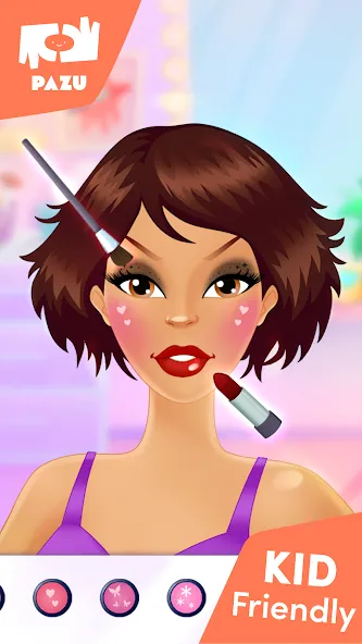 Взлом Makeup Girls — Games for kids  [МОД Unlocked] — стабильная версия apk на Андроид screen 3