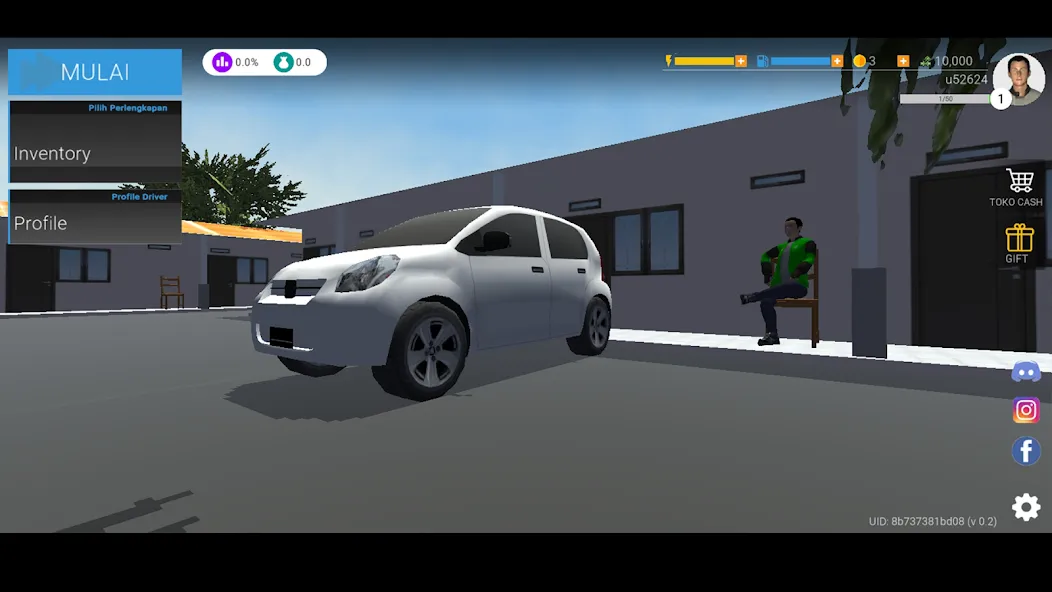 Скачать взлом Taxi Online Simulator ID (Такси онлайн симулятор )  [МОД Бесконечные монеты] — полная версия apk на Андроид screen 2