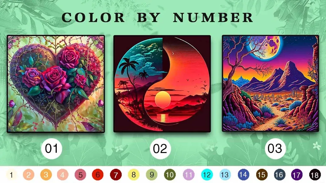 Взломанная Color Master — Color by Number (Колор Мастер Про)  [МОД Бесконечные монеты] — стабильная версия apk на Андроид screen 2