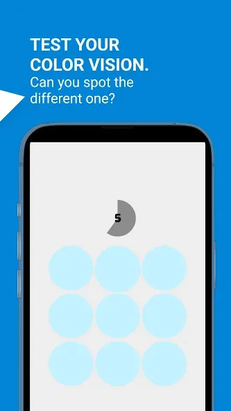 Взломанная Color Blind Test Game  [МОД Все открыто] — полная версия apk на Андроид screen 3