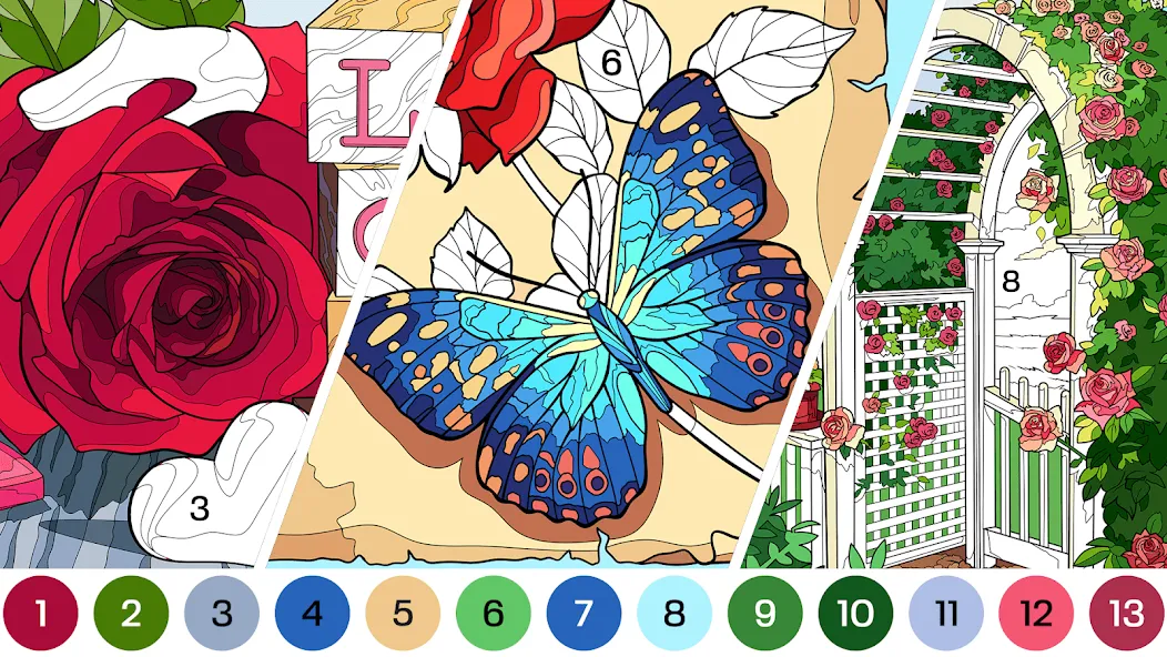 Скачать взлом Tap Color Pro: Color By Number (Тап Колор Про)  [МОД Menu] — последняя версия apk на Андроид screen 2