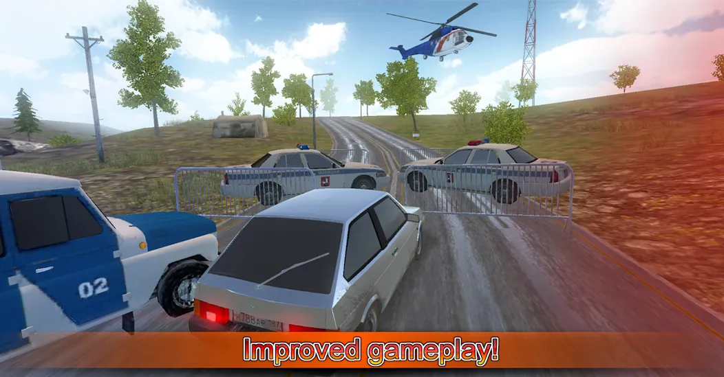 Скачать взлом Driving simulator VAZ 2108 SE  [МОД Меню] — стабильная версия apk на Андроид screen 2