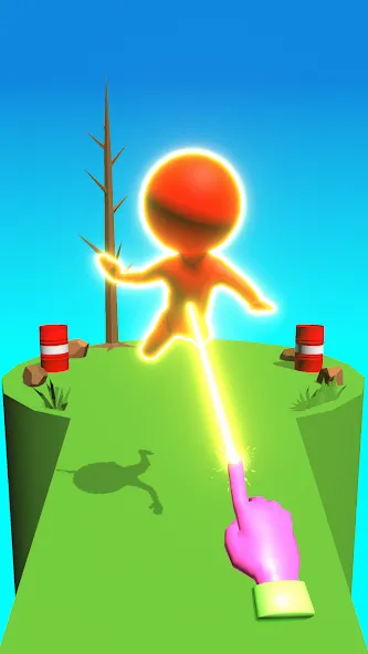 Взломанная Magic Finger 3D  [МОД Много монет] — последняя версия apk на Андроид screen 1