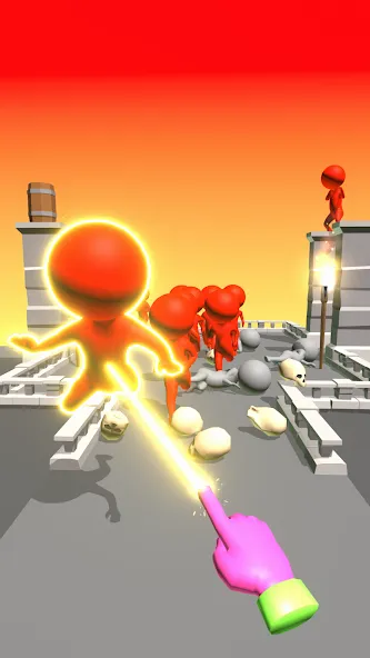 Взломанная Magic Finger 3D  [МОД Много монет] — последняя версия apk на Андроид screen 3