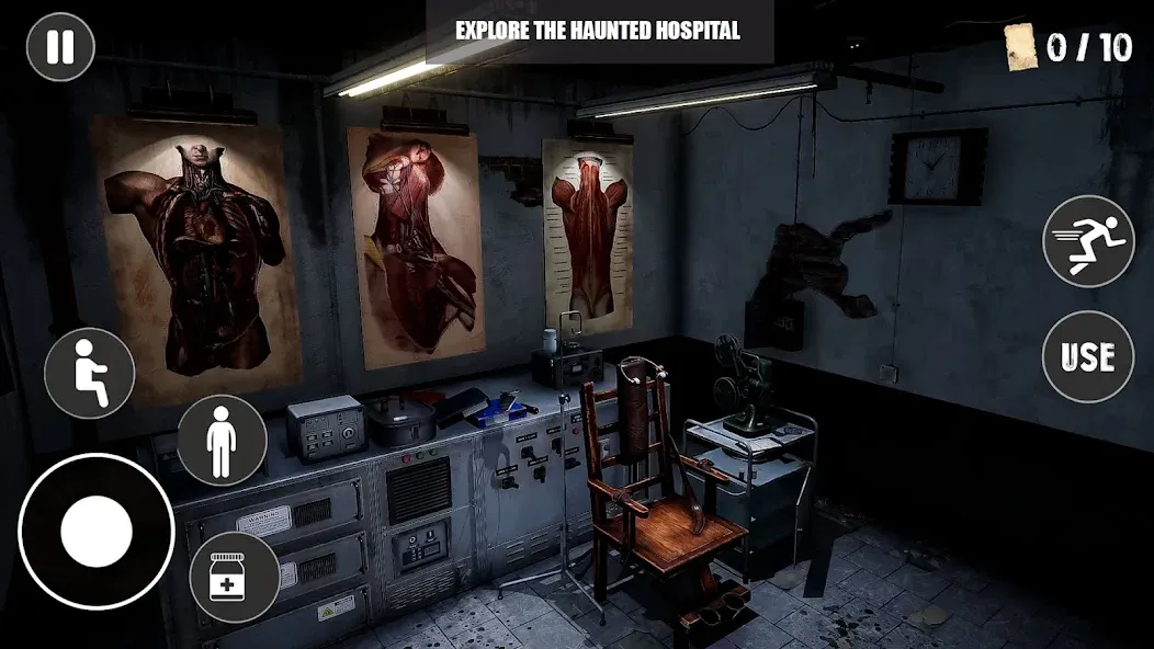 Взлом Scary Haunted Hospital Morgue  [МОД Mega Pack] — последняя версия apk на Андроид screen 3