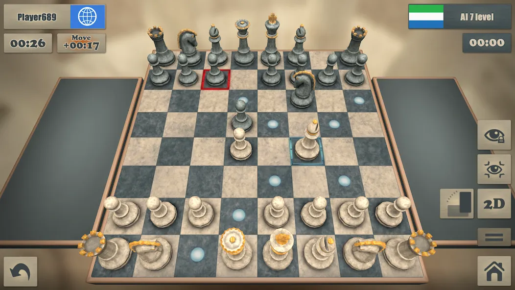 Скачать взлом Real Chess  [МОД Бесконечные деньги] — полная версия apk на Андроид screen 1