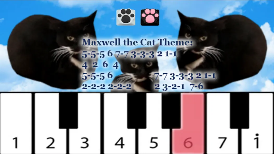 Взлом Maxwell the Cat piano (Максвелл зе Кэт пиано)  [МОД Бесконечные деньги] — последняя версия apk на Андроид screen 3