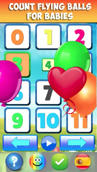 Взлом Numbers for kids 1 to 10 Math  [МОД Бесконечные монеты] — полная версия apk на Андроид screen 2