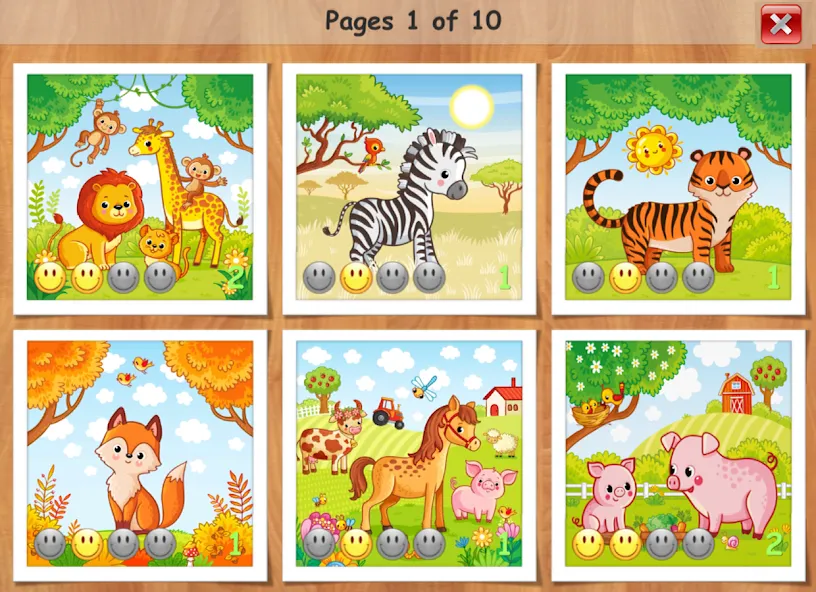 Взломанная Kids puzzles — 3 and 5 years  [МОД Бесконечные монеты] — стабильная версия apk на Андроид screen 3