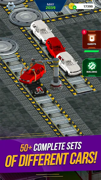 Скачать взломанную Car Factory Simulator  [МОД Unlocked] — стабильная версия apk на Андроид screen 3