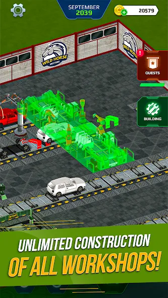 Скачать взломанную Car Factory Simulator  [МОД Unlocked] — стабильная версия apk на Андроид screen 4