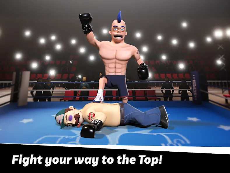 Взломанная Smash Boxing: Punch Hero (Смэш Боксинг)  [МОД Mega Pack] — полная версия apk на Андроид screen 1