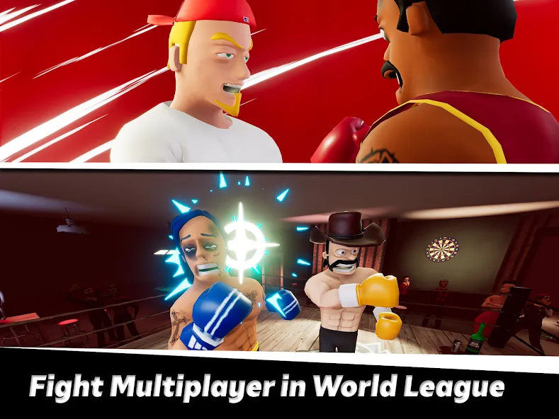 Взломанная Smash Boxing: Punch Hero (Смэш Боксинг)  [МОД Mega Pack] — полная версия apk на Андроид screen 4