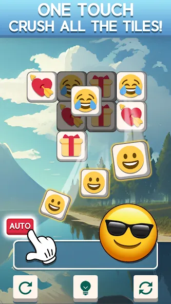 Взлом Tile Match Emoji -Triple Tile (Тил Матч Эмоджи)  [МОД Mega Pack] — стабильная версия apk на Андроид screen 3