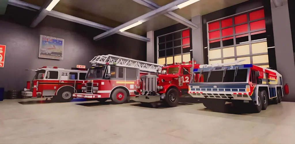 Скачать взлом Real Firefighter 3D Simulator (Реальный Пожарник 3D Симулятор)  [МОД Menu] — стабильная версия apk на Андроид screen 4