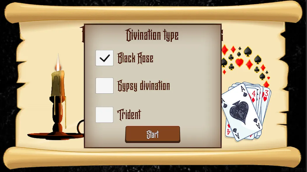 Взлом Divination on Playing Cards  [МОД Все открыто] — стабильная версия apk на Андроид screen 2