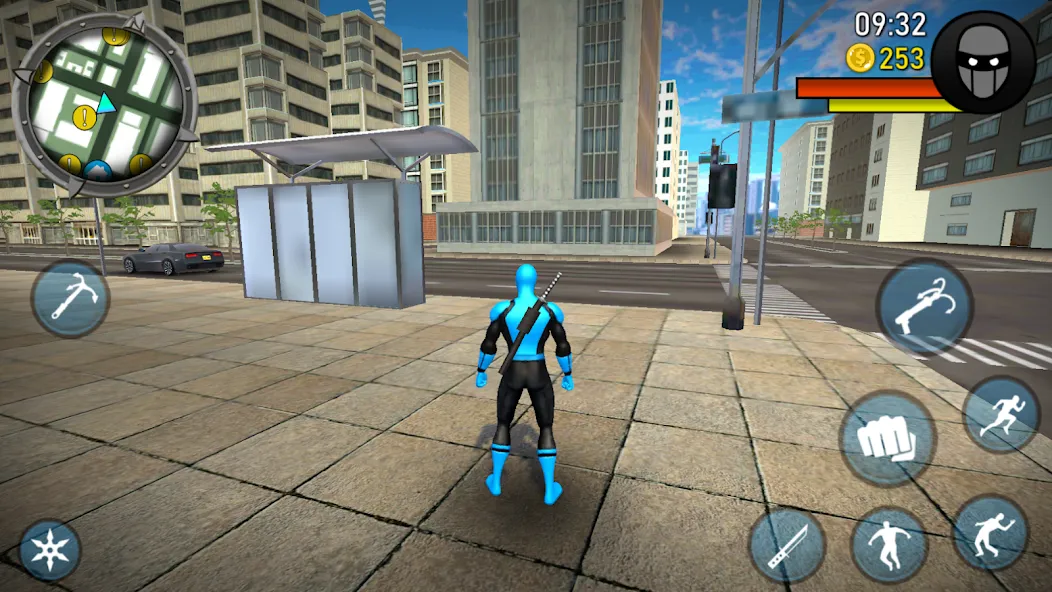 Взломанная Blue Ninja : Superhero Game (Блу Ниндзя)  [МОД Много монет] — полная версия apk на Андроид screen 4