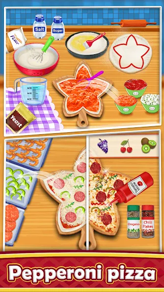 Скачать взлом Pizza Maker — Cooking Games  [МОД Menu] — стабильная версия apk на Андроид screen 2