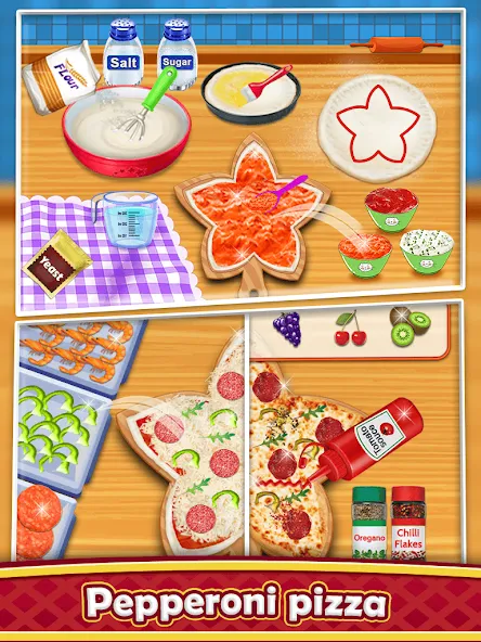 Скачать взлом Pizza Maker — Cooking Games  [МОД Menu] — стабильная версия apk на Андроид screen 5