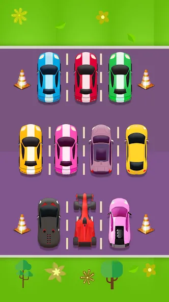 Скачать взломанную Kids Racing, Racecar Boy Girl  [МОД Menu] — стабильная версия apk на Андроид screen 2