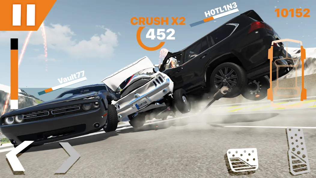 Взлом RCC — Real Car Crash Simulator (РКК)  [МОД Mega Pack] — стабильная версия apk на Андроид screen 5