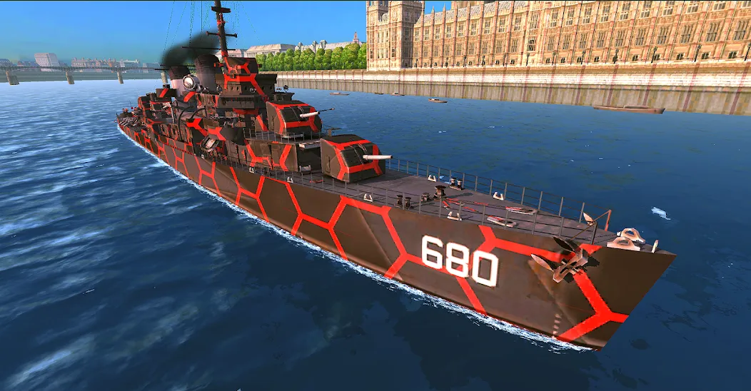 Взлом Battle of Warships: Online (Баттл оф Уоршипс)  [МОД Menu] — последняя версия apk на Андроид screen 1