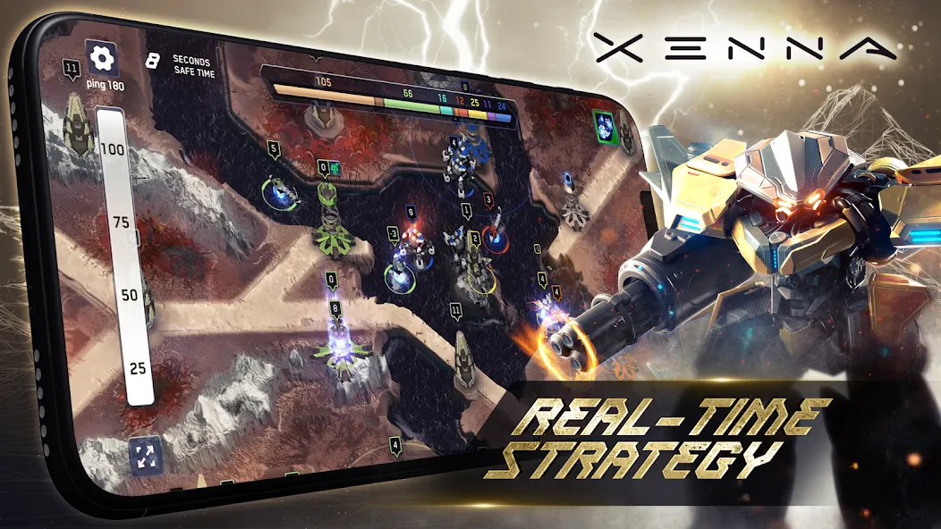 Взлом XENNA — MMO Real-time strategy (КСЕННА)  [МОД Unlocked] — стабильная версия apk на Андроид screen 1