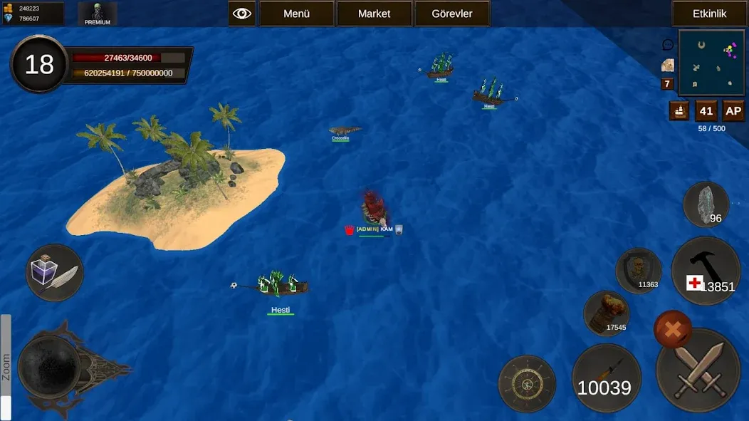 Взломанная Naval Battle Online (Навальное Сражение Онлайн)  [МОД Mega Pack] — стабильная версия apk на Андроид screen 2