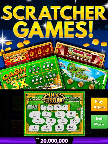 Взлом Spin Vegas Slots: Slot Games (Спин Вегас слоты)  [МОД Много денег] — стабильная версия apk на Андроид screen 2