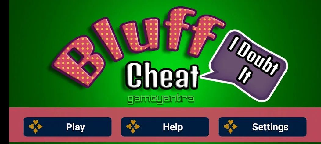 Скачать взлом Bluff Card Game (Блеф карточная игра)  [МОД Много денег] — полная версия apk на Андроид screen 1