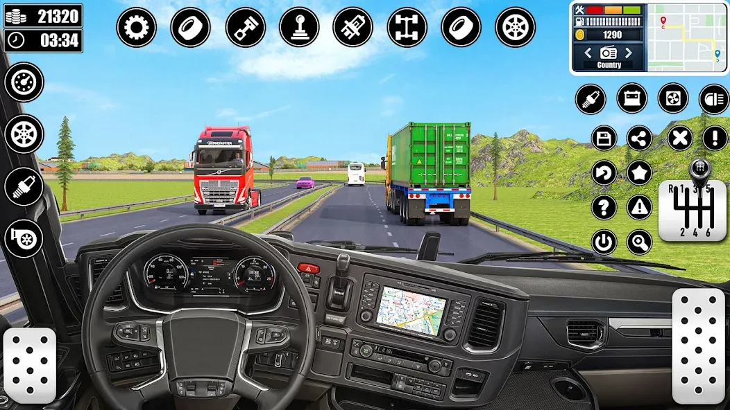 Скачать взлом Cargo Delivery Truck Games 3D (Карго Деливери Трак Игры 3D)  [МОД Unlocked] — полная версия apk на Андроид screen 4