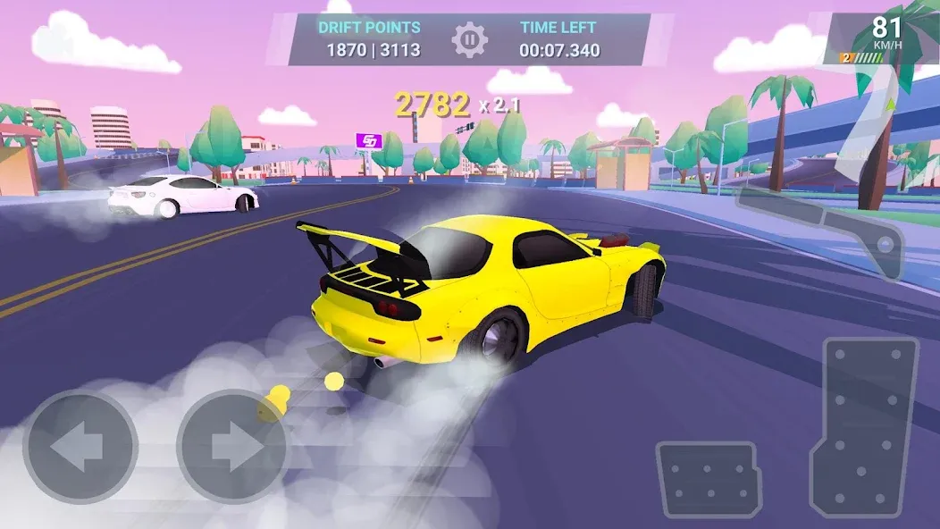 Взломанная Drift Clash Online Racing (Дрифт Клаш)  [МОД Бесконечные деньги] — полная версия apk на Андроид screen 3